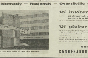 Bilde av Sandefjord Kaffeforretning A/S - innehaver J. W. Holmgren